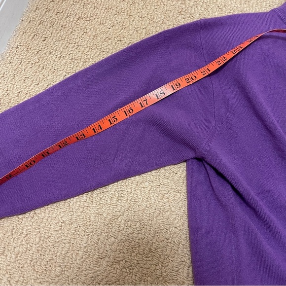 Vintage Gianni Dolce Mock Neck Sweater Purple - Picture 12 of 12